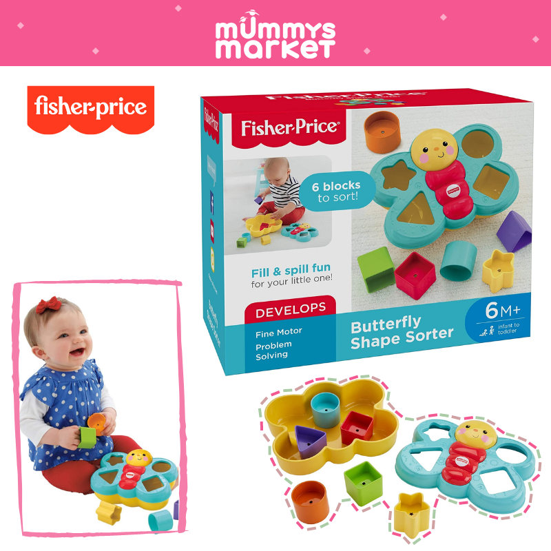 Fisher Price Infant Butterfly Shape Sorter